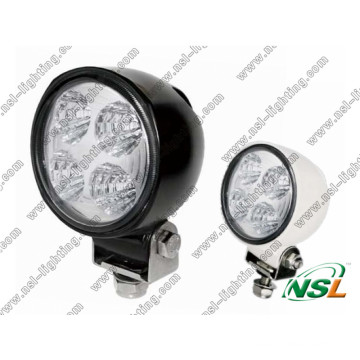 12 W 5 &quot;LED redondo de luz de trabalho para veículos rodoviários, ATV, caminhões, ônibus (NSL-1204B)